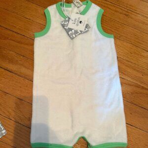 Terry romper 6-12 nwt Kate Quinn SO CUTE NWT